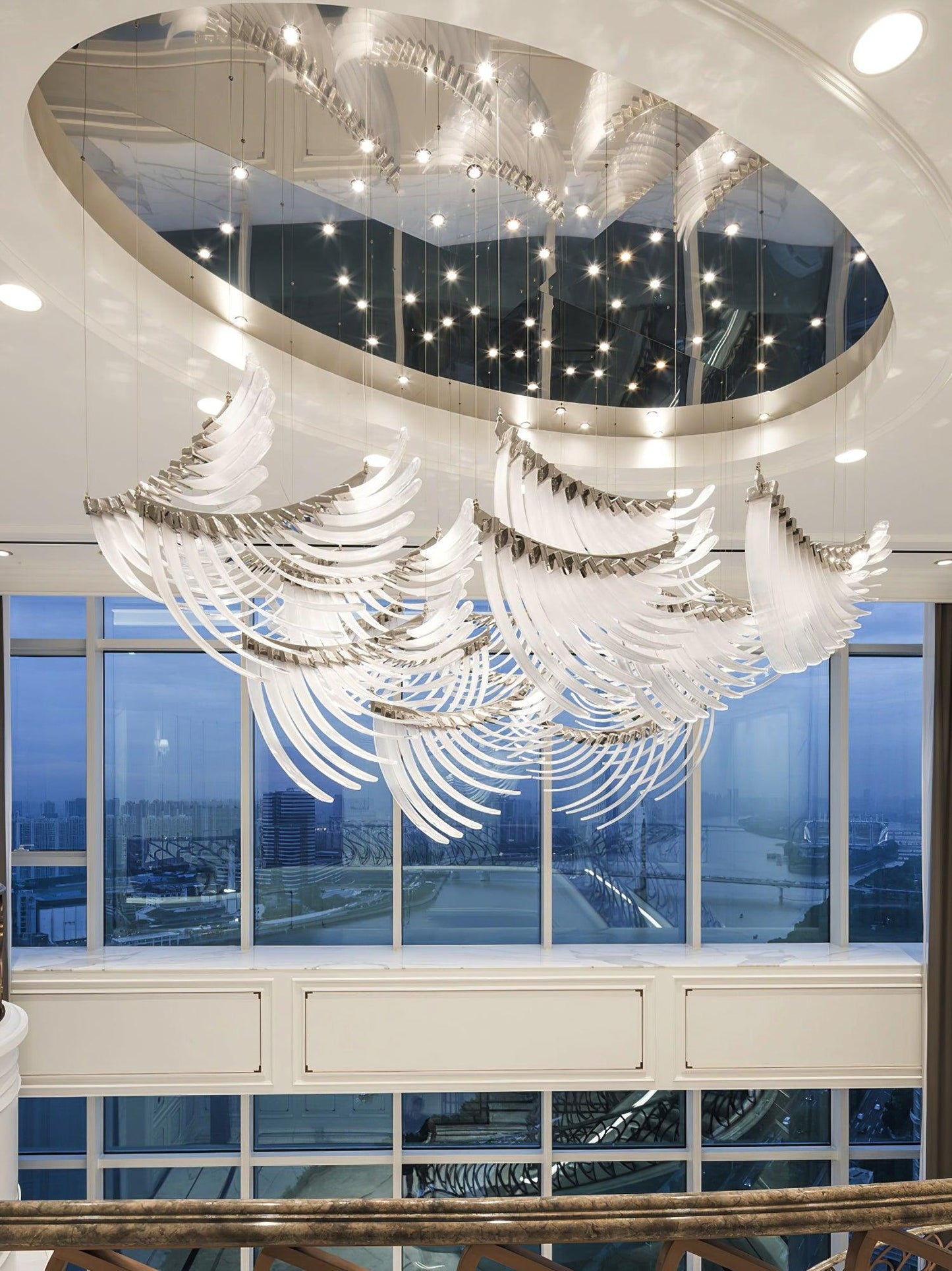 Angel Wings Chandelier - Loonglight