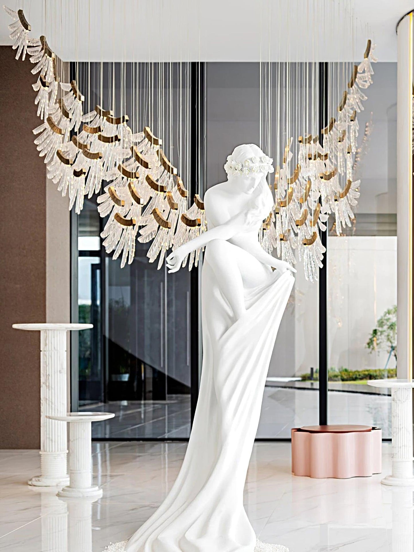 Angel Wings Chandelier - Loonglight