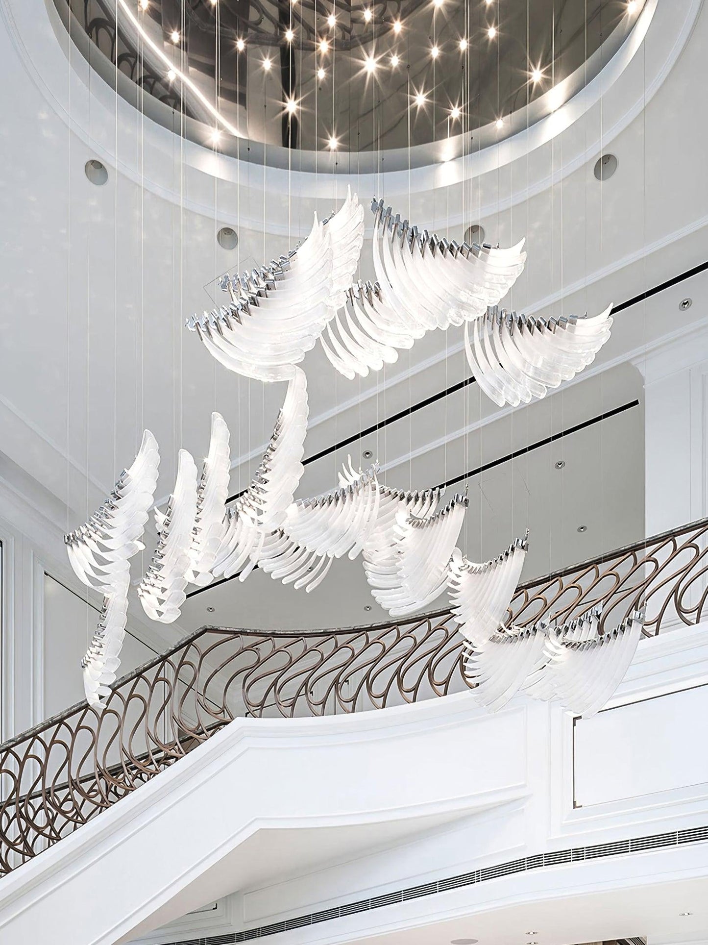 Angel Wings Chandelier - Loonglight