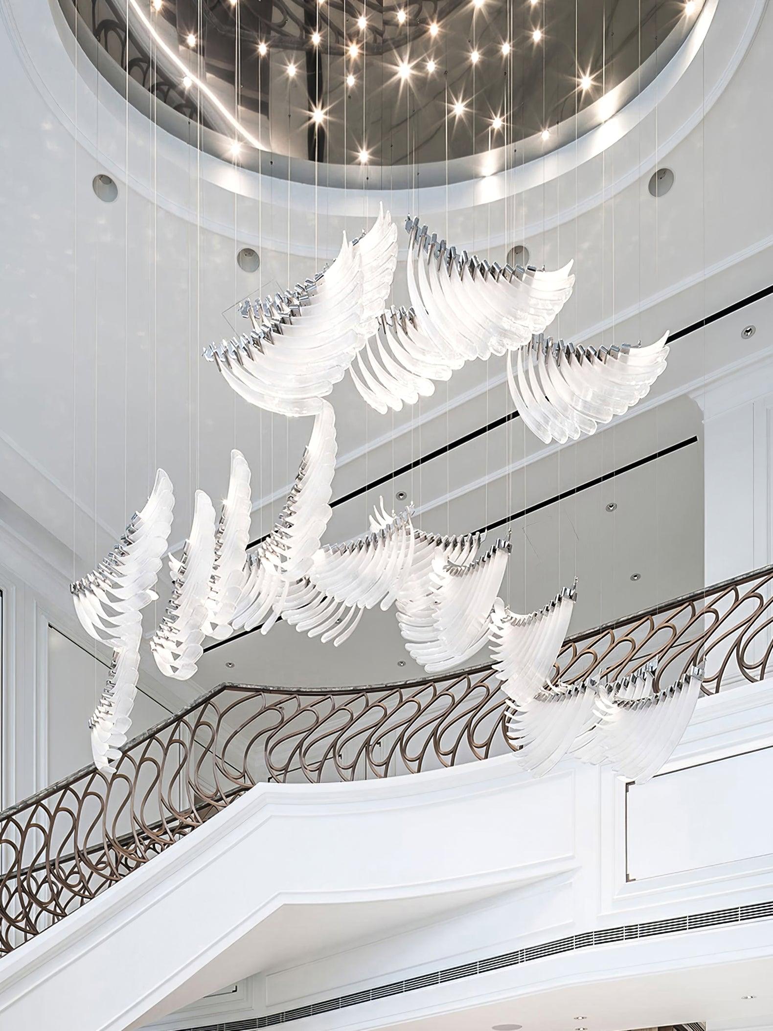 Angel Wings Chandelier - Loonglight