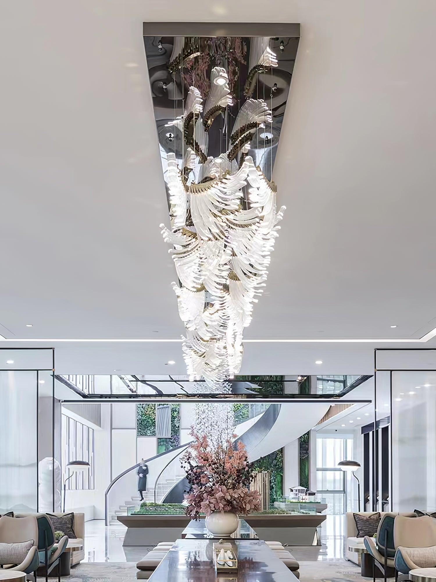 Angel Wings Chandelier - Loonglight