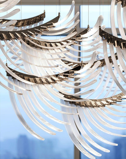 Angel Wings Chandelier - Loonglight
