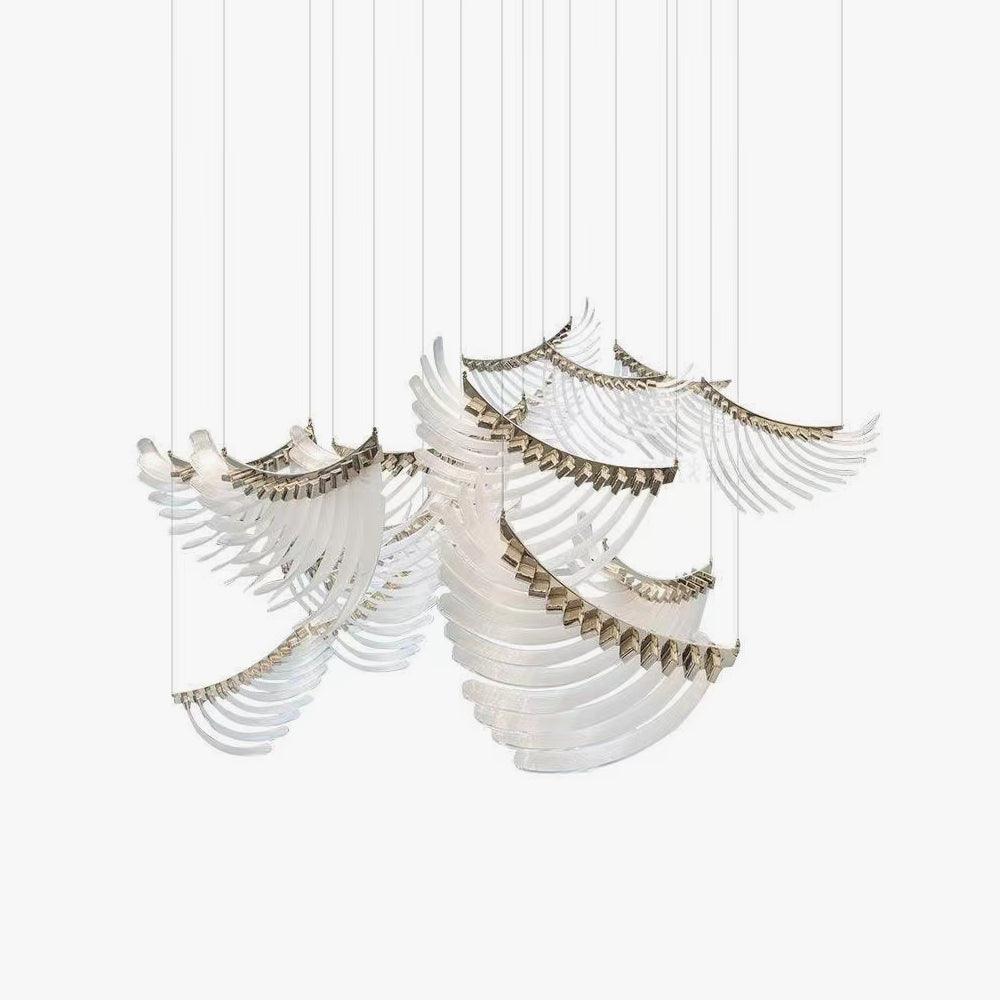 Angel Wings Chandelier - Loonglight