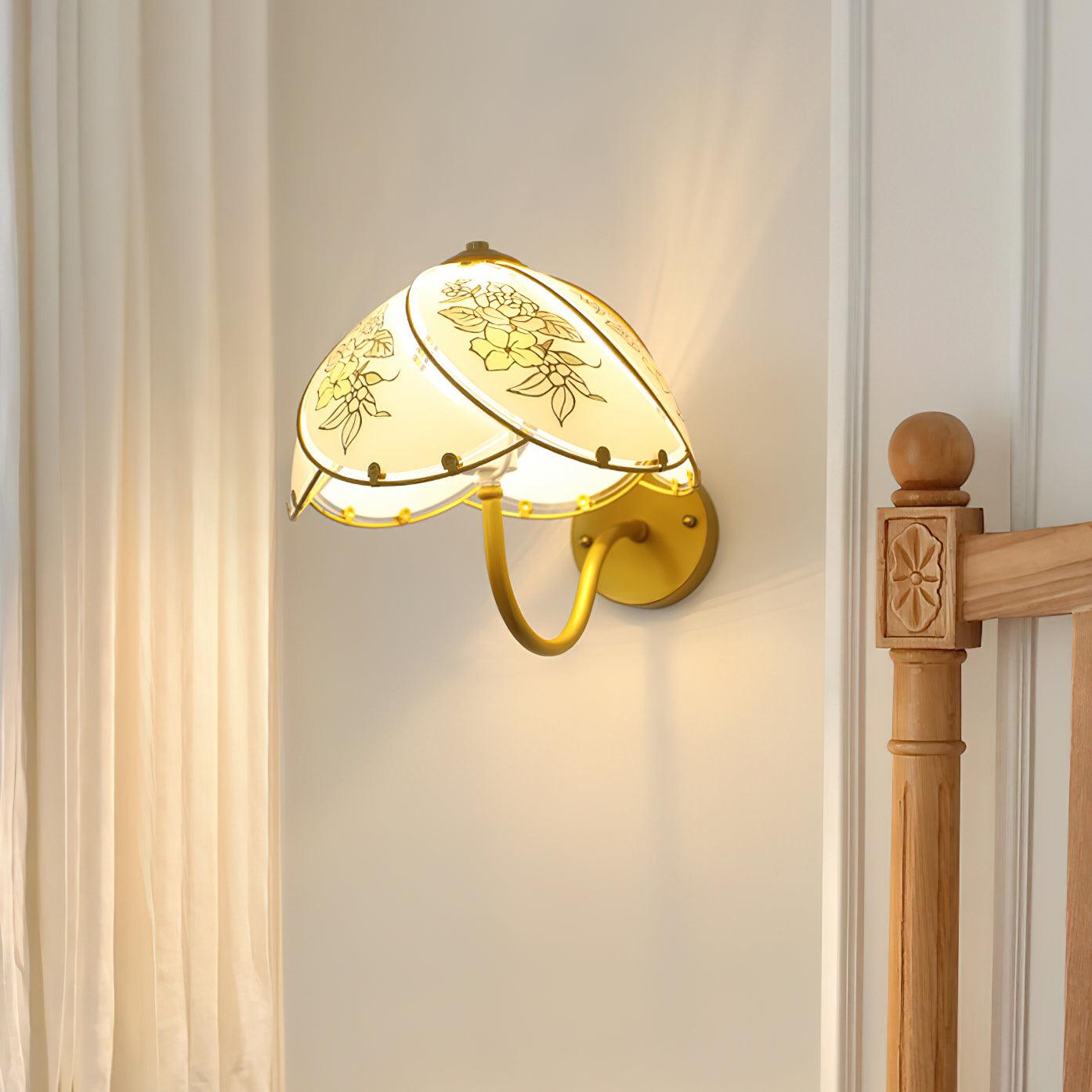 Tiffany Lily Wall Lamp - Loonglight