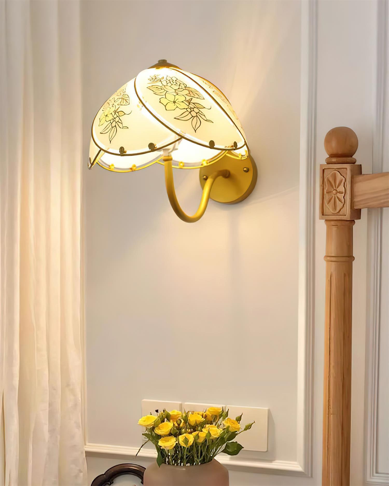 Tiffany Lily Wall Lamp - Loonglight