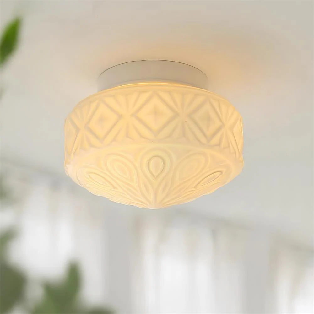 Tolla Glass Ceiling Light - Loonglight
