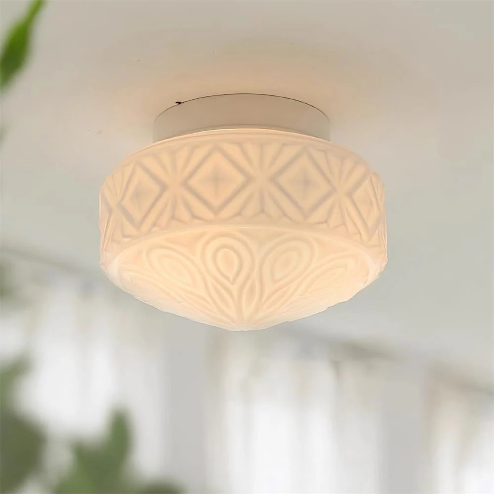 Tolla Glass Ceiling Light - Loonglight