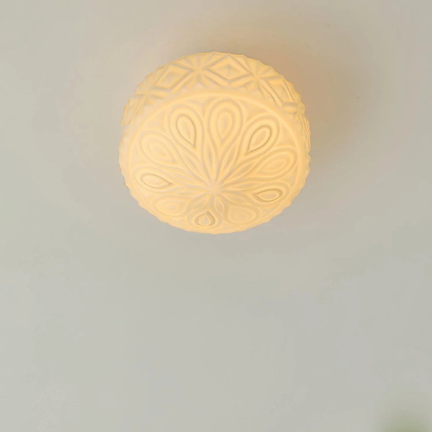 Tolla Glass Ceiling Light - Loonglight