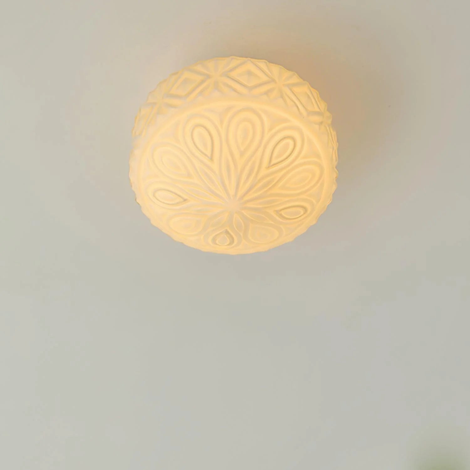 Tolla Glass Ceiling Light - Loonglight