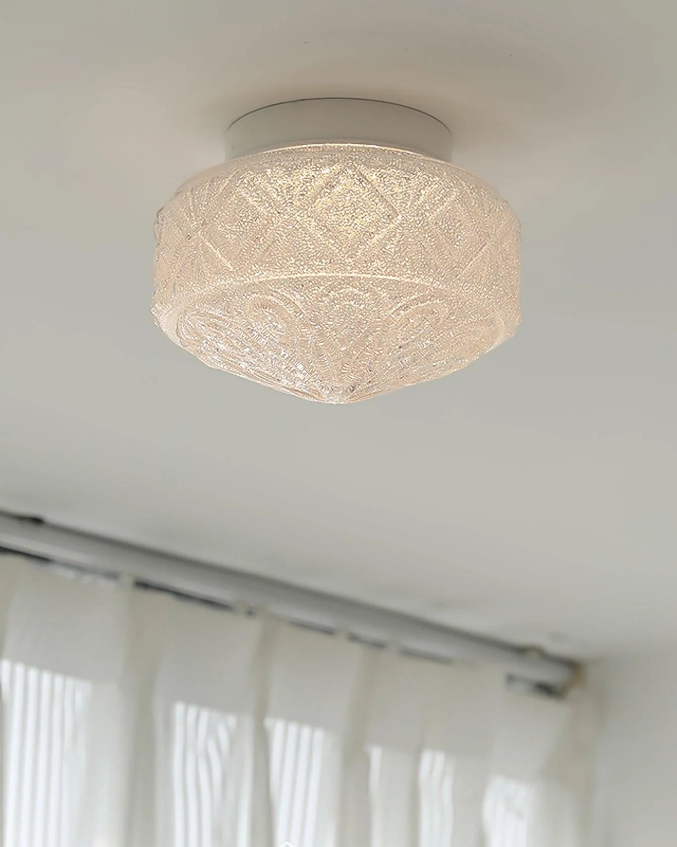 Tolla Glass Ceiling Light - Loonglight