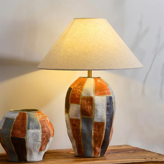 Torino Ceramics Table Lamp - Loonglight