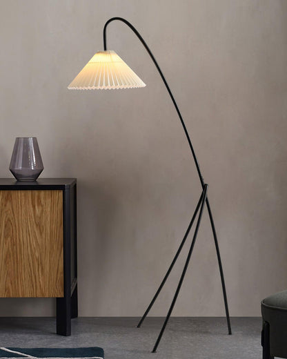 Tove Pleated Floor Lamp - Loonglight