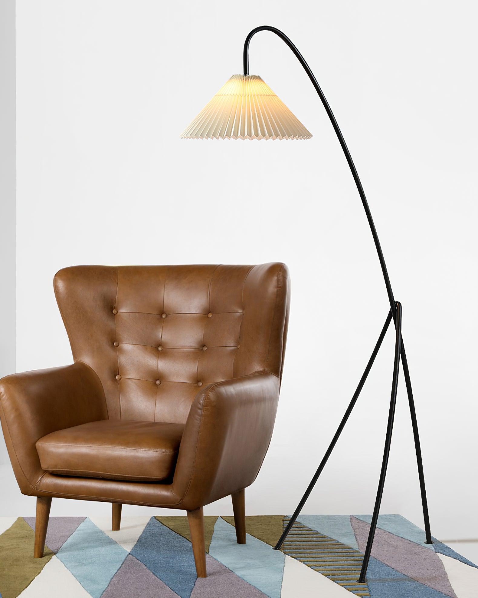 Tove Pleated Floor Lamp - Loonglight