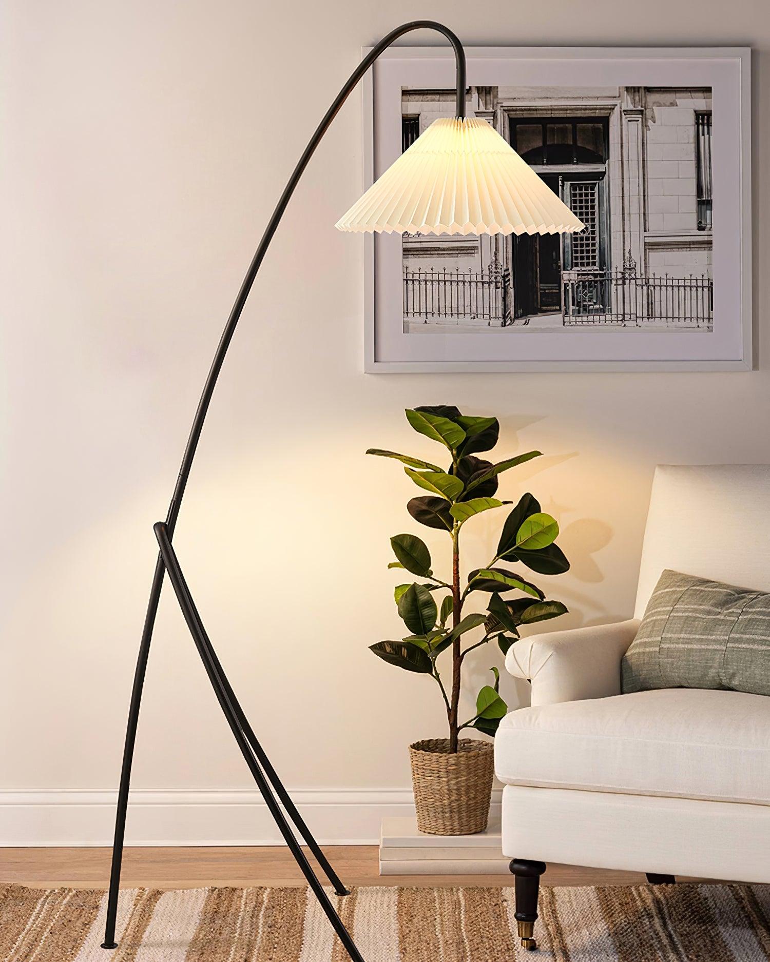 Tove Pleated Floor Lamp - Loonglight