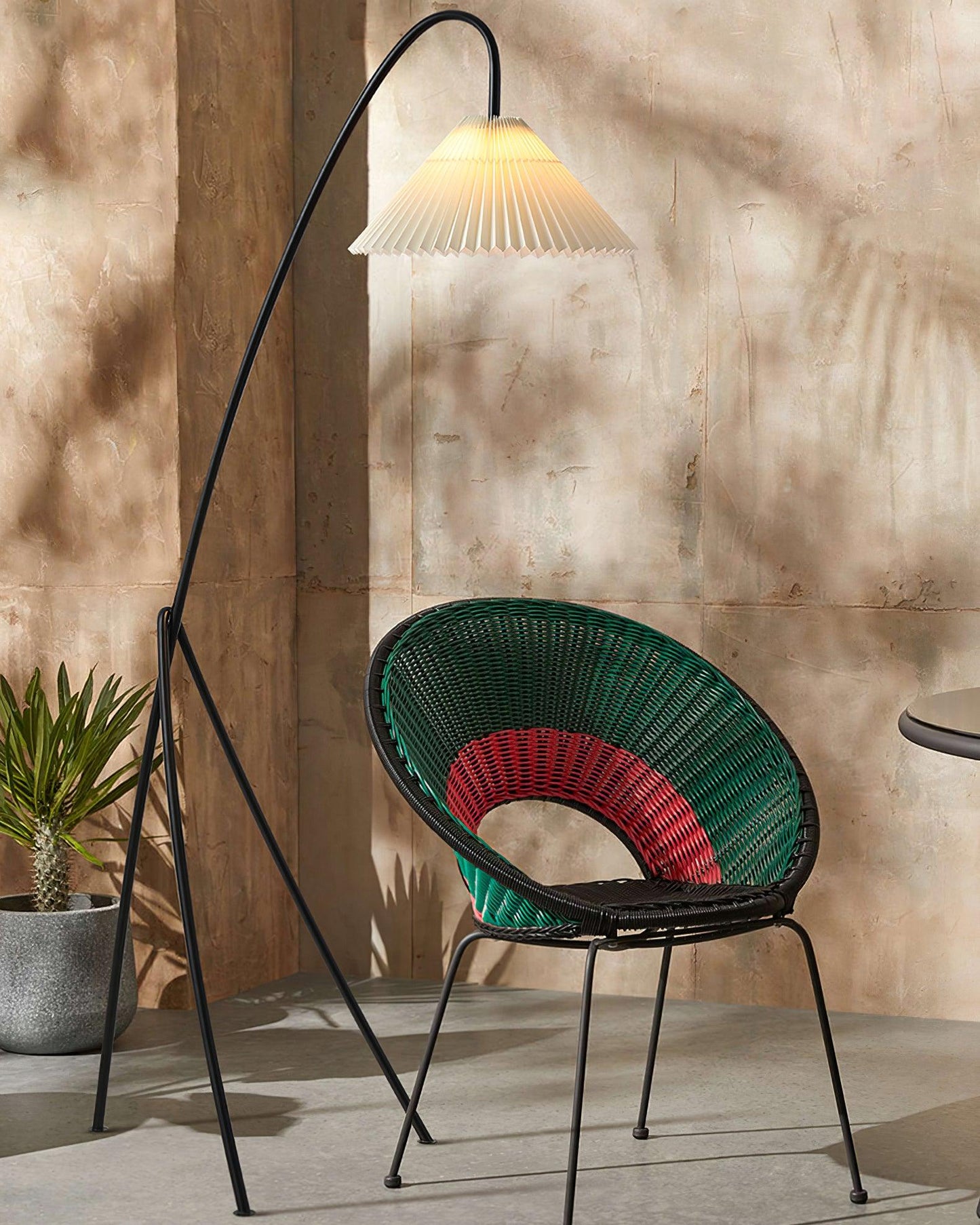 Tove Pleated Floor Lamp - Loonglight
