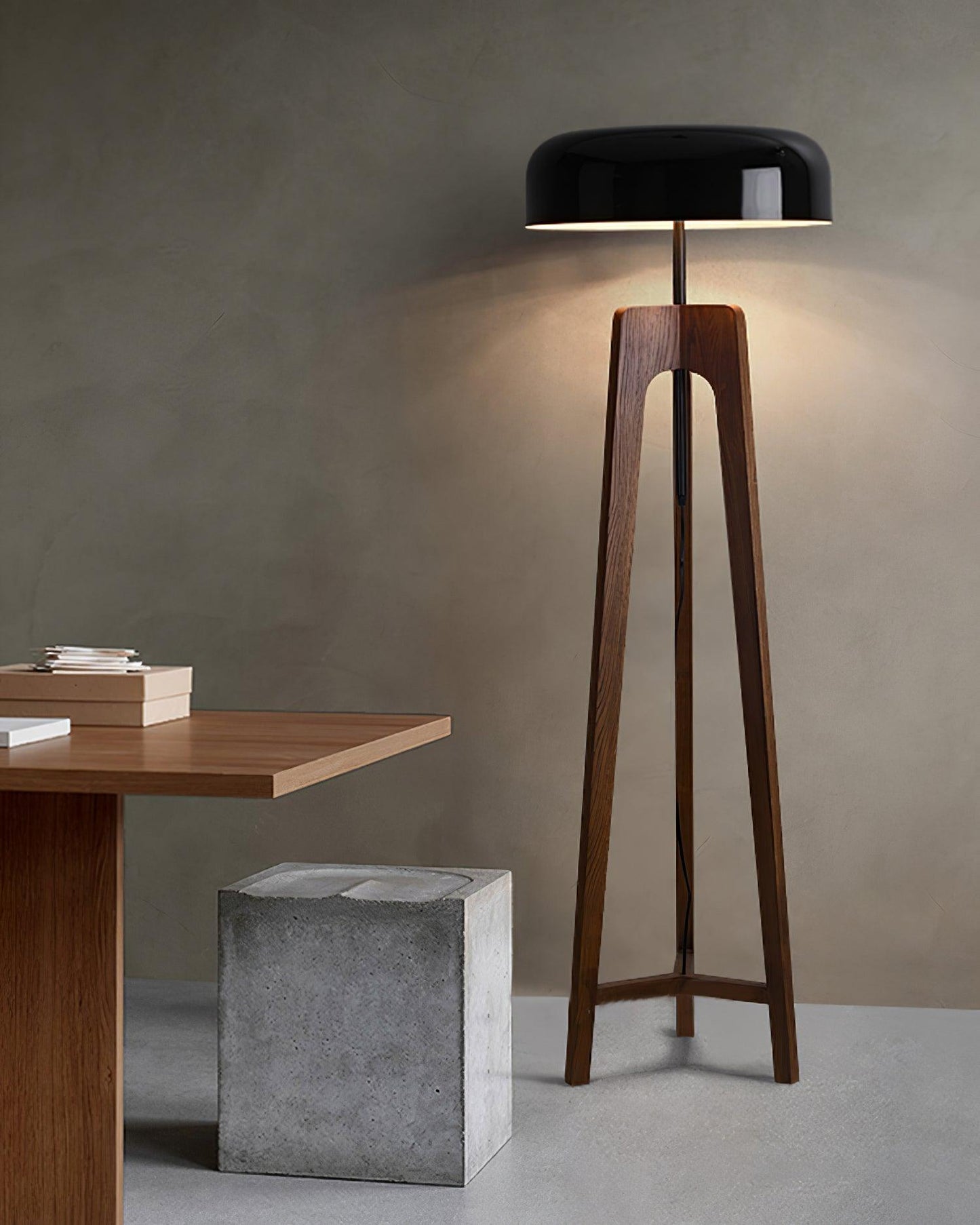 Towa Wood Floor Lamp - Loonglight