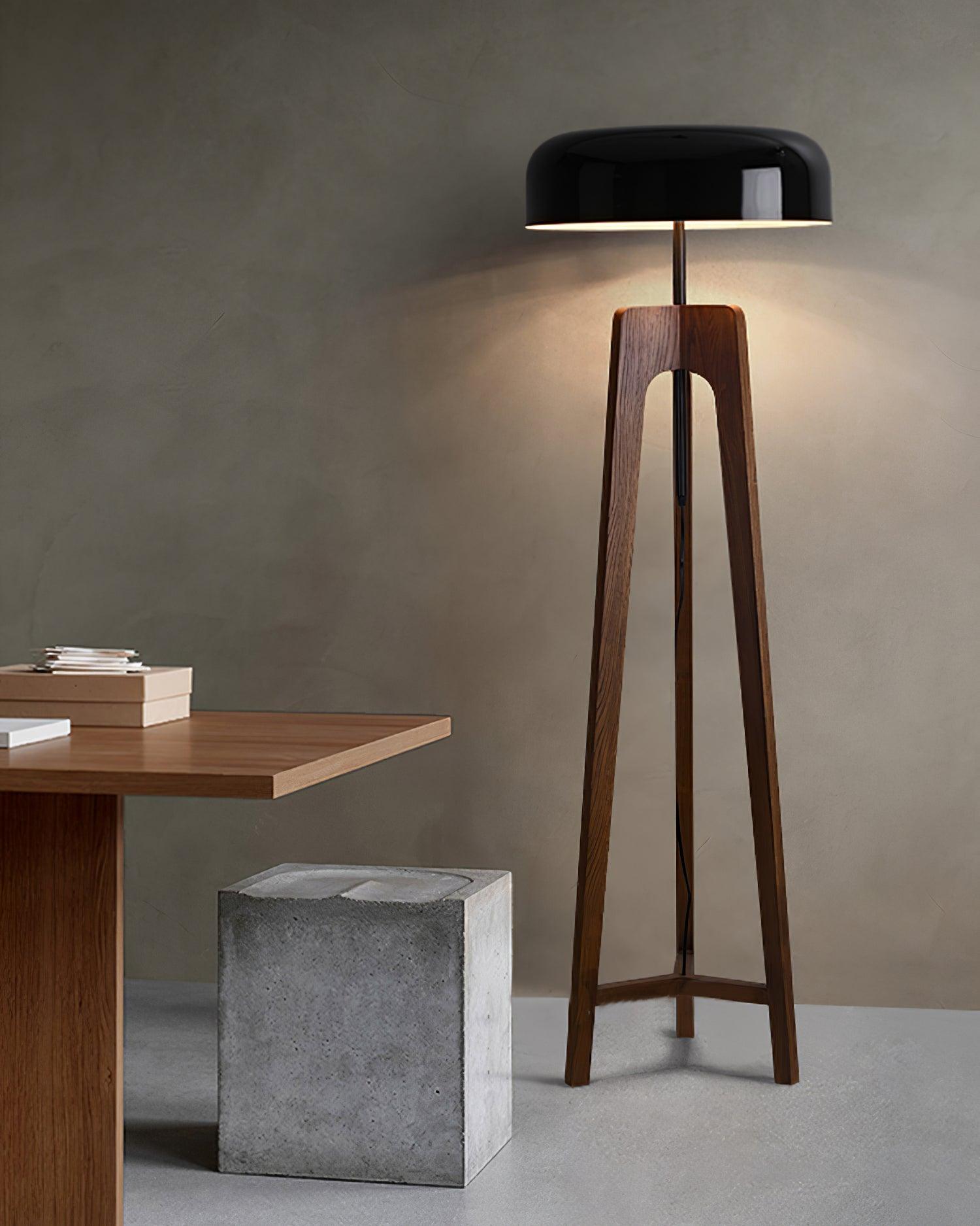 Towa Wood Floor Lamp - Loonglight