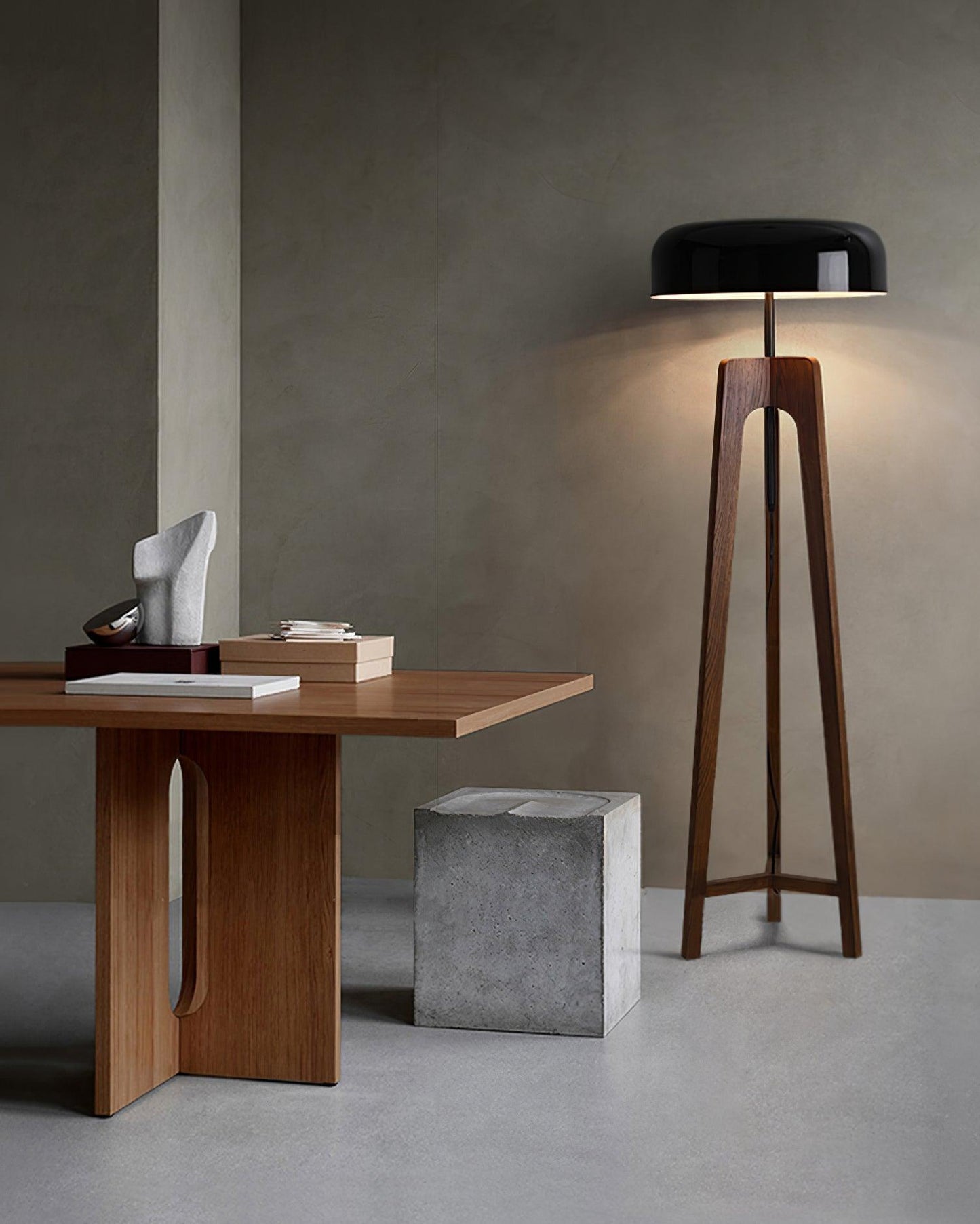 Towa Wood Floor Lamp - Loonglight