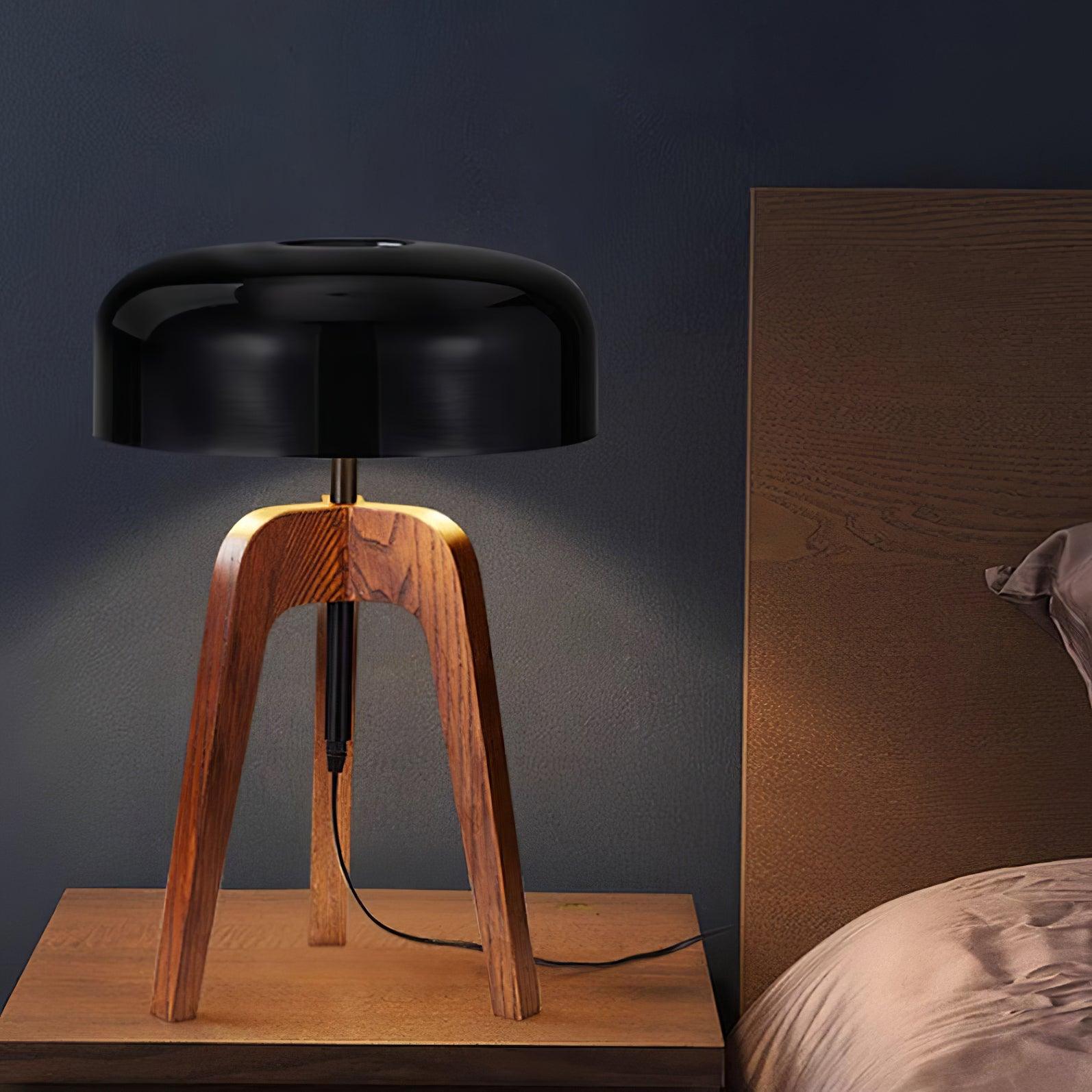 Towa Wood Table Lamp - Loonglight