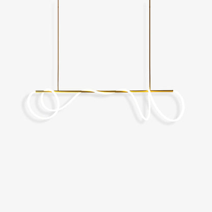 Line Art Loop Chandelier - Loonglight
