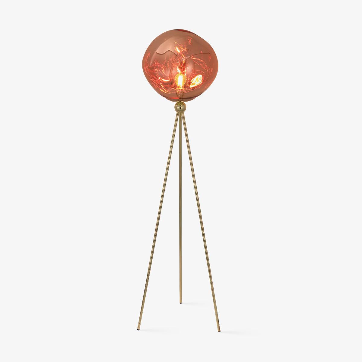 Tripod Rock Lava Floor Lamp - Loonglight