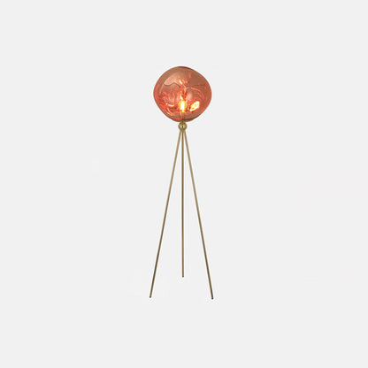 Tripod Rock Lava Floor Lamp - Loonglight