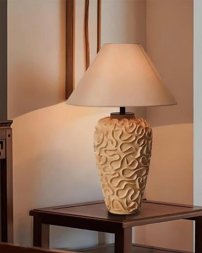 Trouva Ceramics Table Lamp - Loonglight