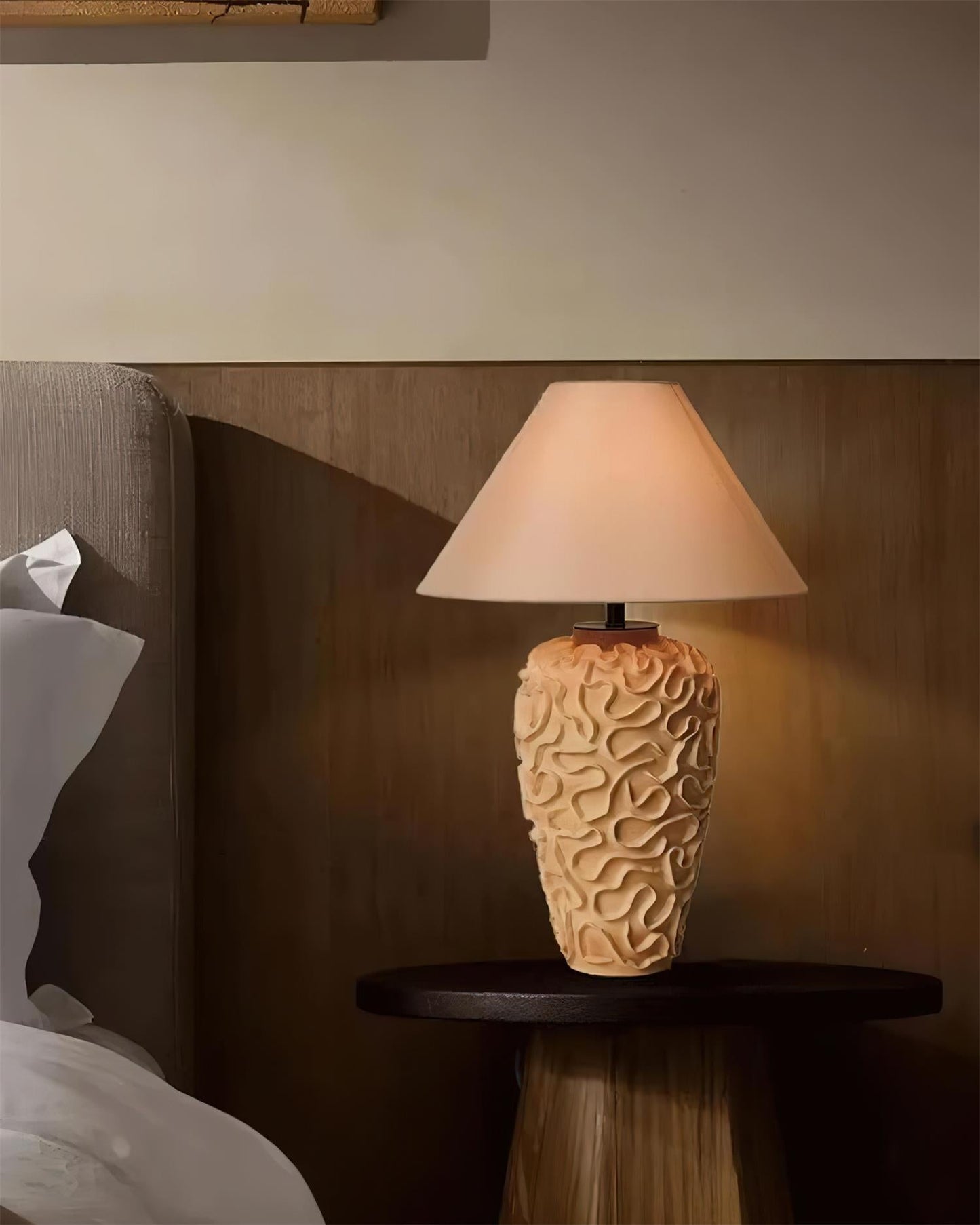 Trouva Ceramics Table Lamp - Loonglight