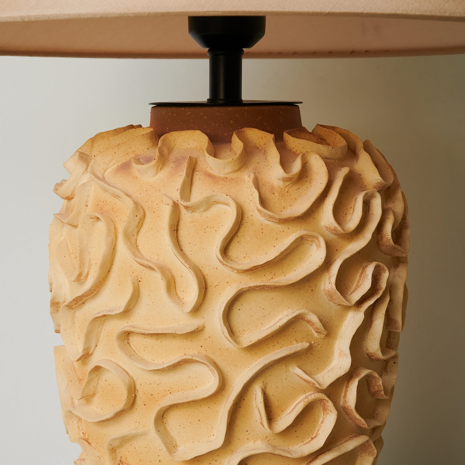 Trouva Ceramics Table Lamp - Loonglight