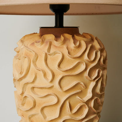 Trouva Ceramics Table Lamp - Loonglight