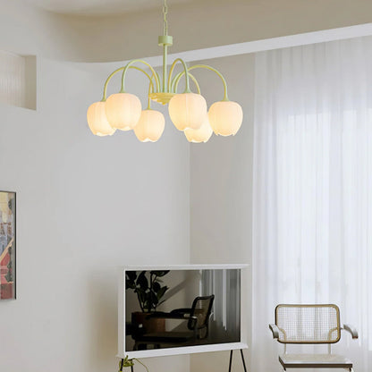 Tulip Matcha Chandelier - Loonglight