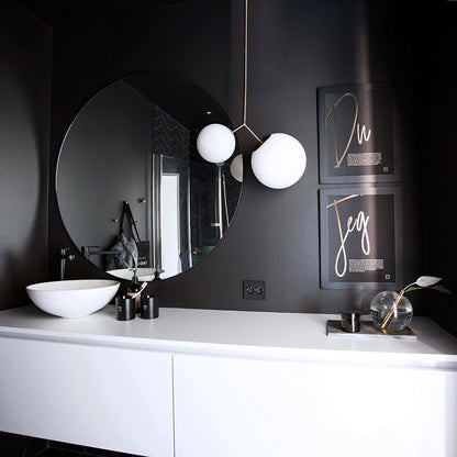 Twis Glass Ball Pendant Lamp - Loonglight