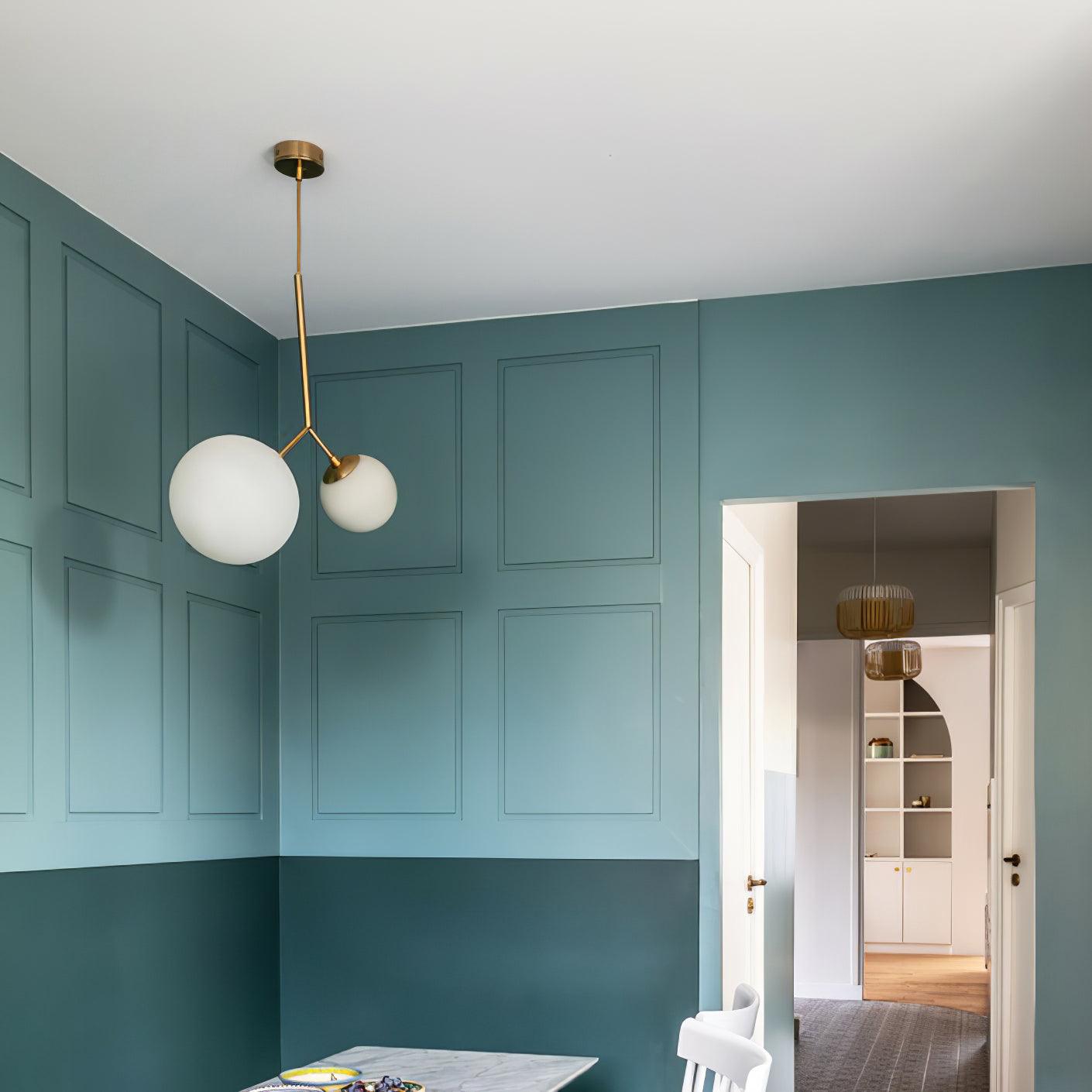 Twis Glass Ball Pendant Lamp - Loonglight