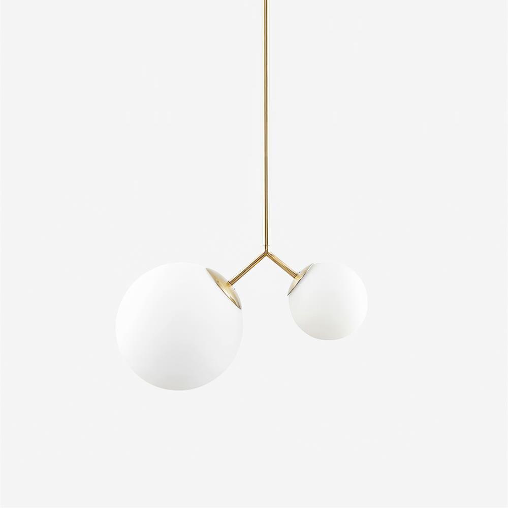 Twis Glass Ball Pendant Lamp - Loonglight