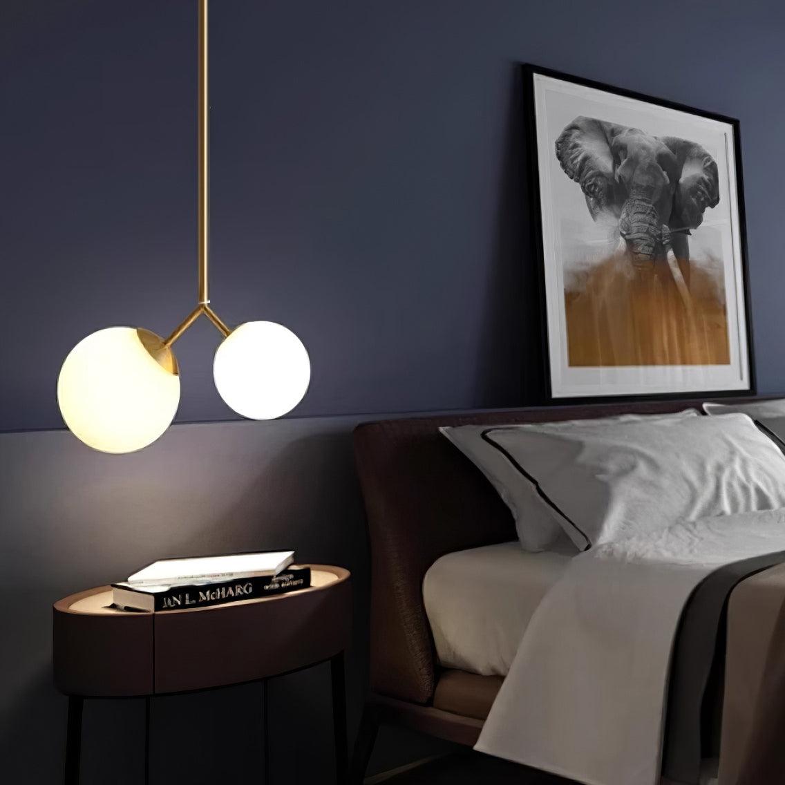 Twis Glass Ball Pendant Lamp - Loonglight