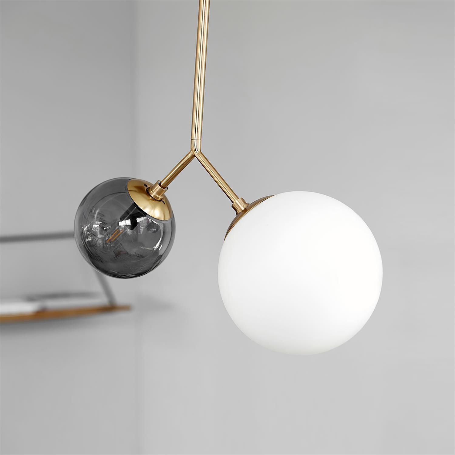 Twis Glass Ball Pendant Lamp - Loonglight