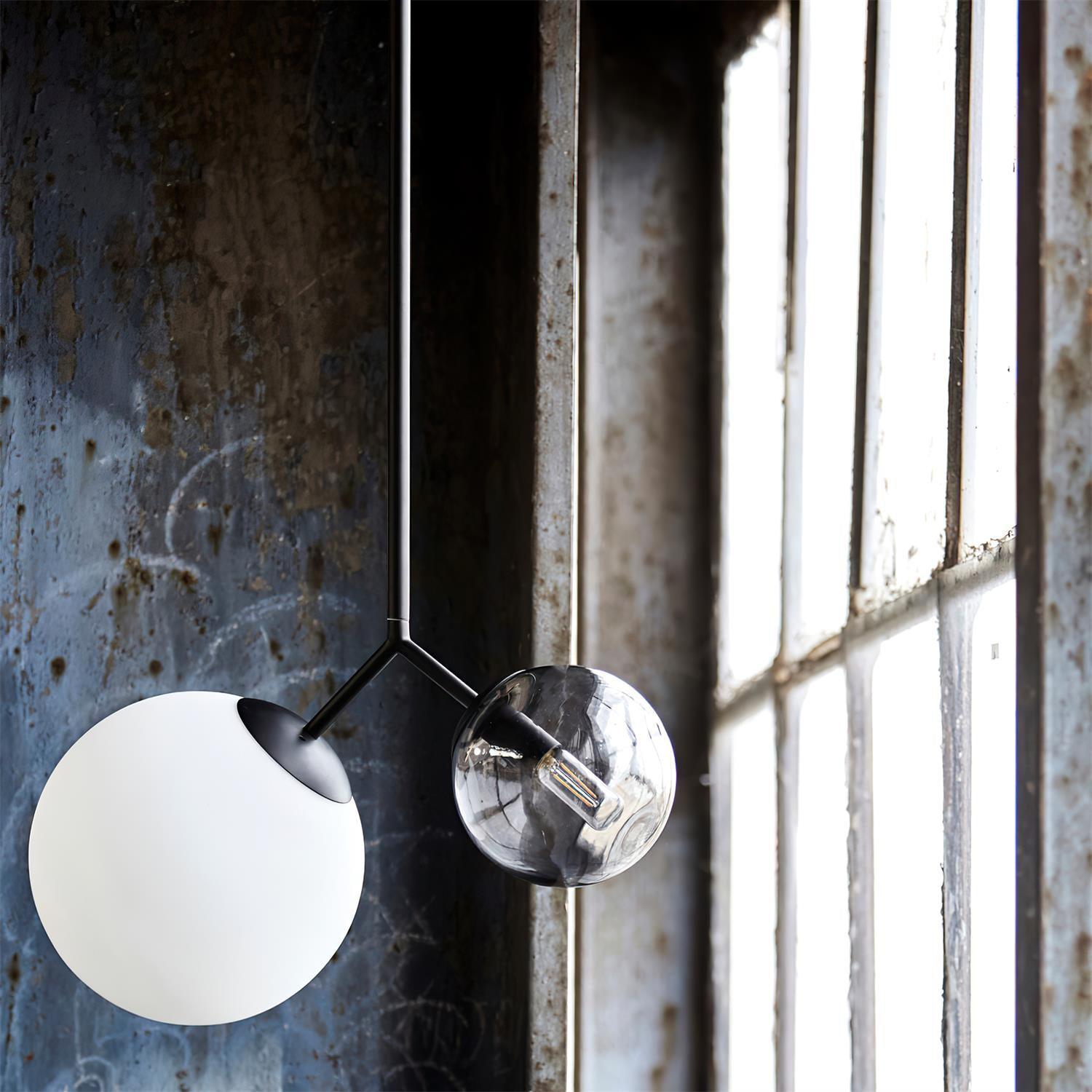 Twis Glass Ball Pendant Lamp - Loonglight