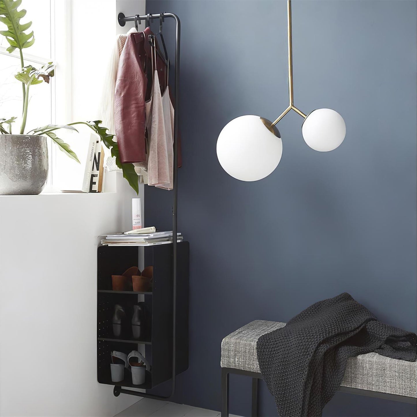 Twis Glass Ball Pendant Lamp - Loonglight