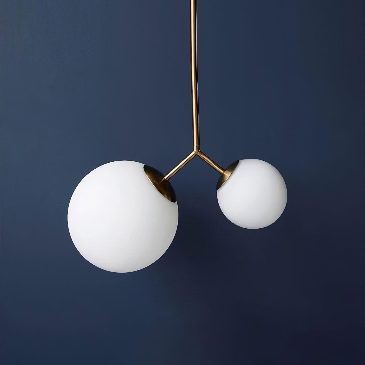 Twis Glass Ball Pendant Lamp - Loonglight