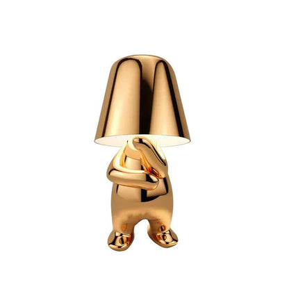 Little Golden Figure Table Lamp