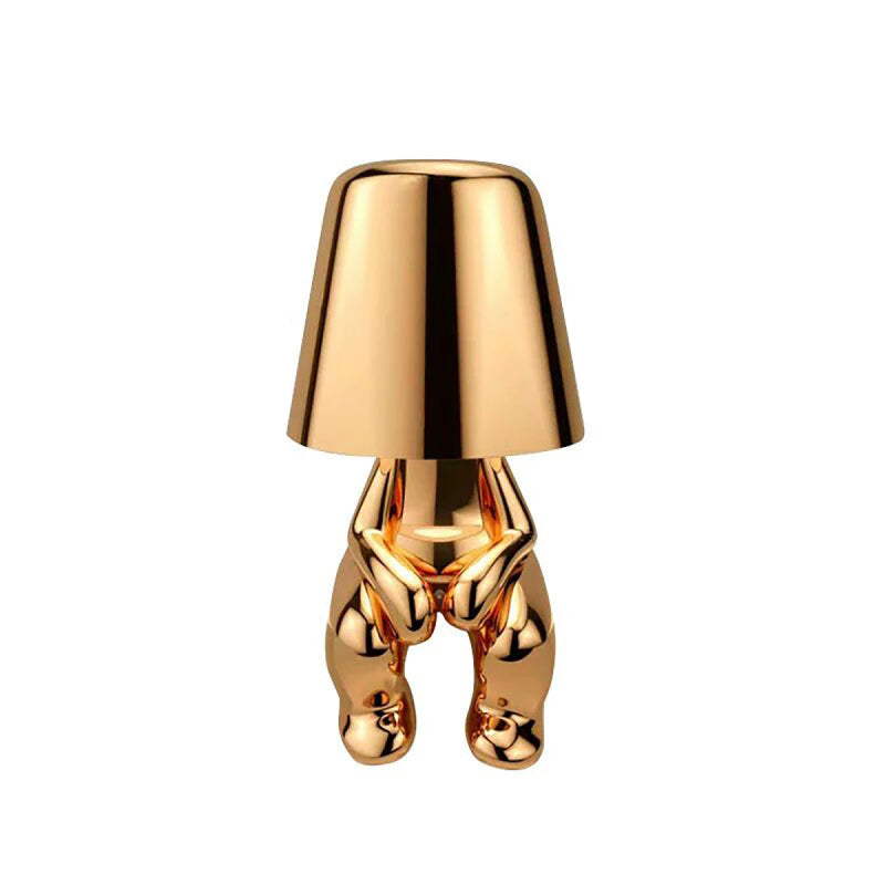 Little Golden Figure Table Lamp