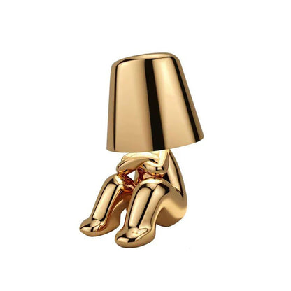 Little Golden Figure Table Lamp