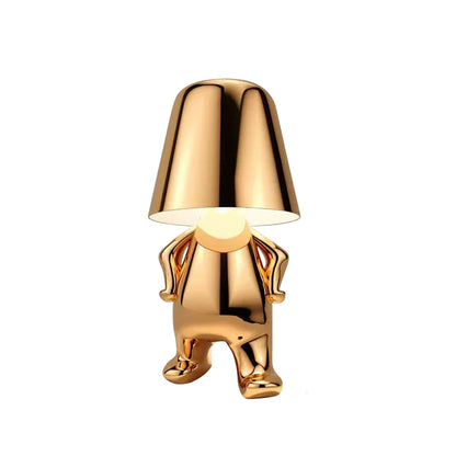 Little Golden Figure Table Lamp