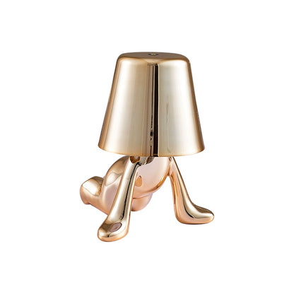 Little Golden Figure Table Lamp