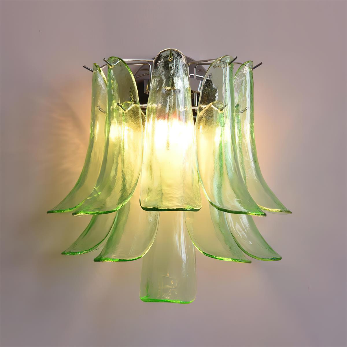 Valier Glass Petal wall lamp