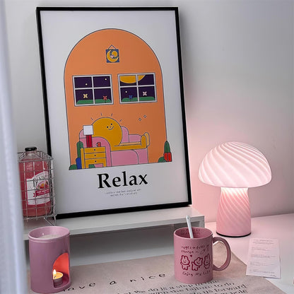 Venini Glass Table Lamp - Loonglight