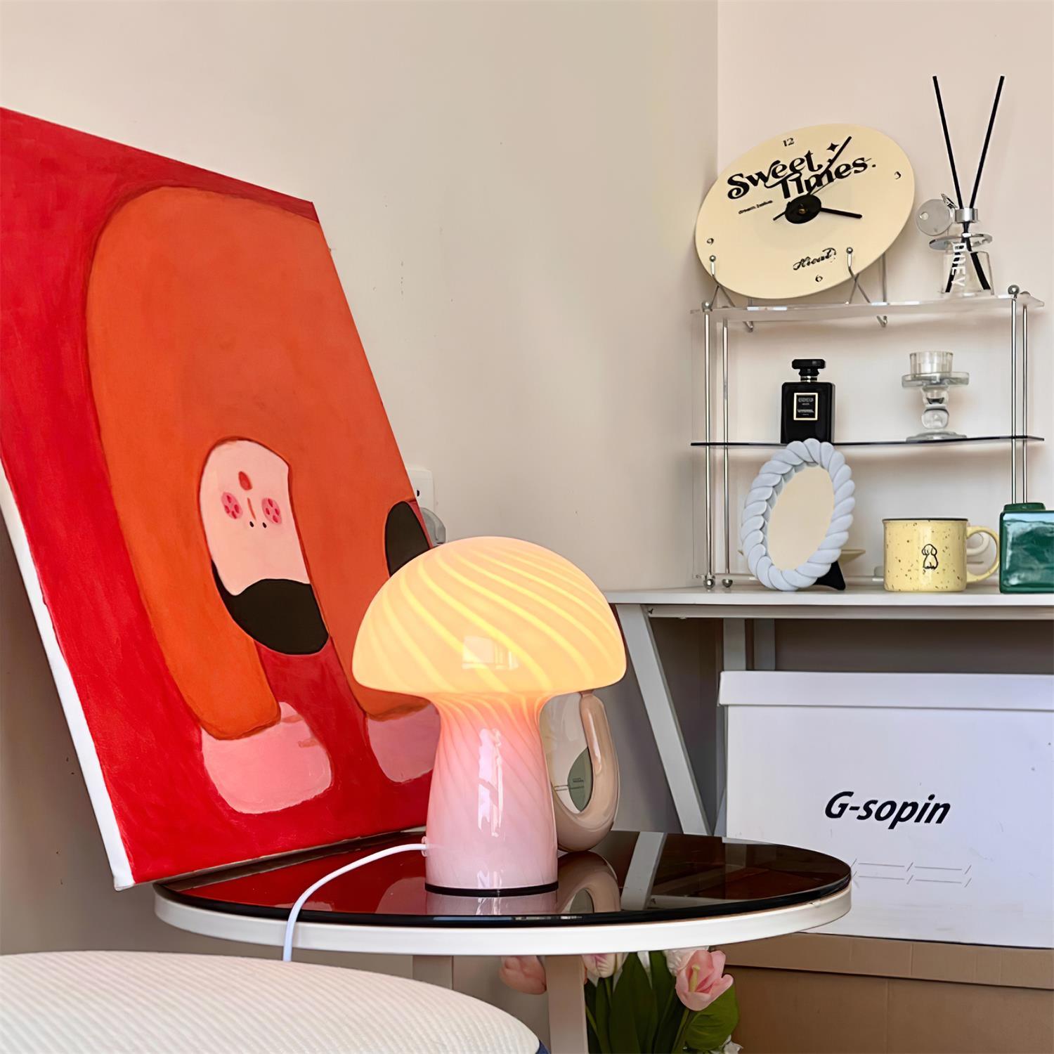 Venini Glass Table Lamp - Loonglight