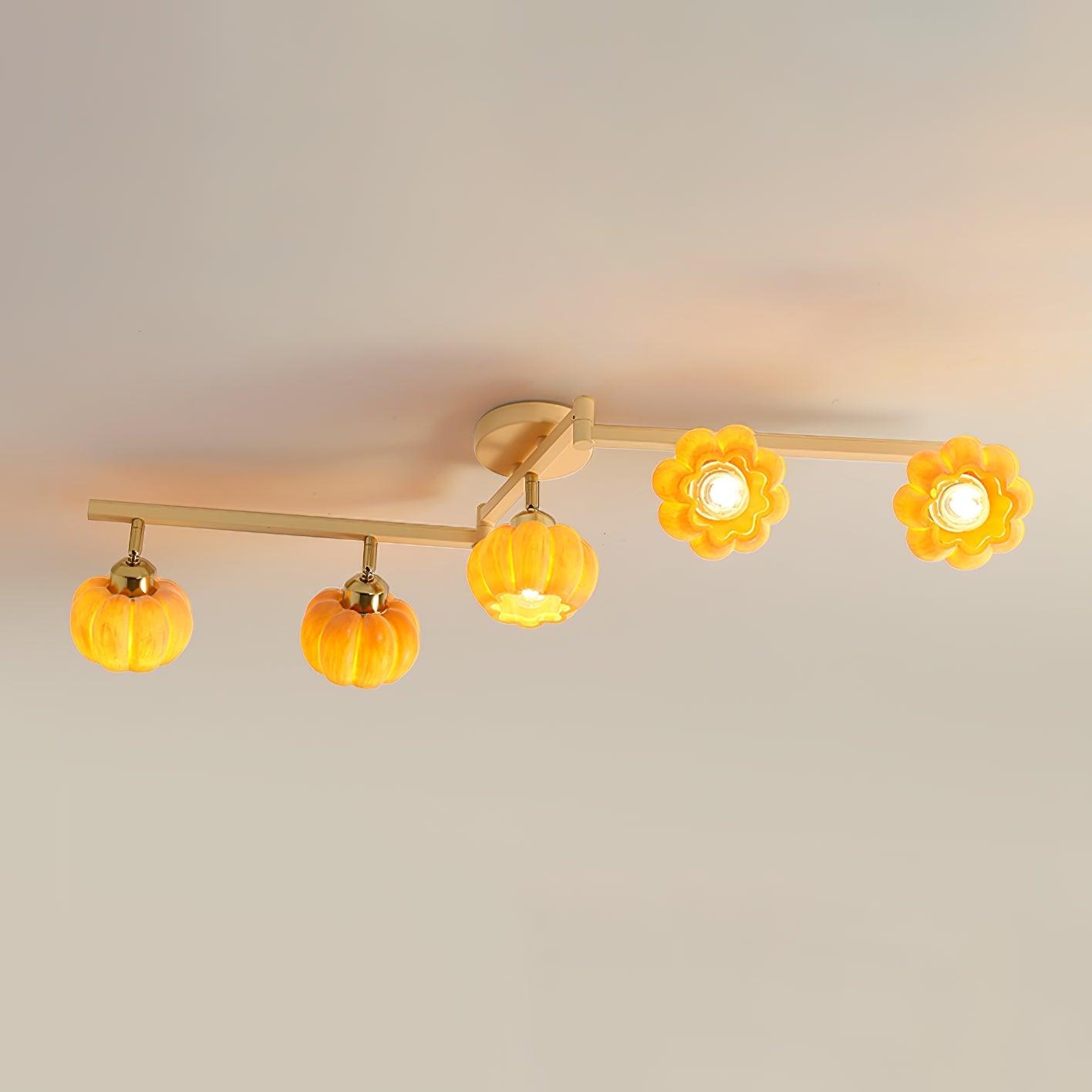 Venus Pumpkin Ceiling Lamp - Loonglight