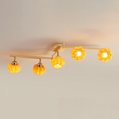 Venus Pumpkin Ceiling Lamp - Loonglight