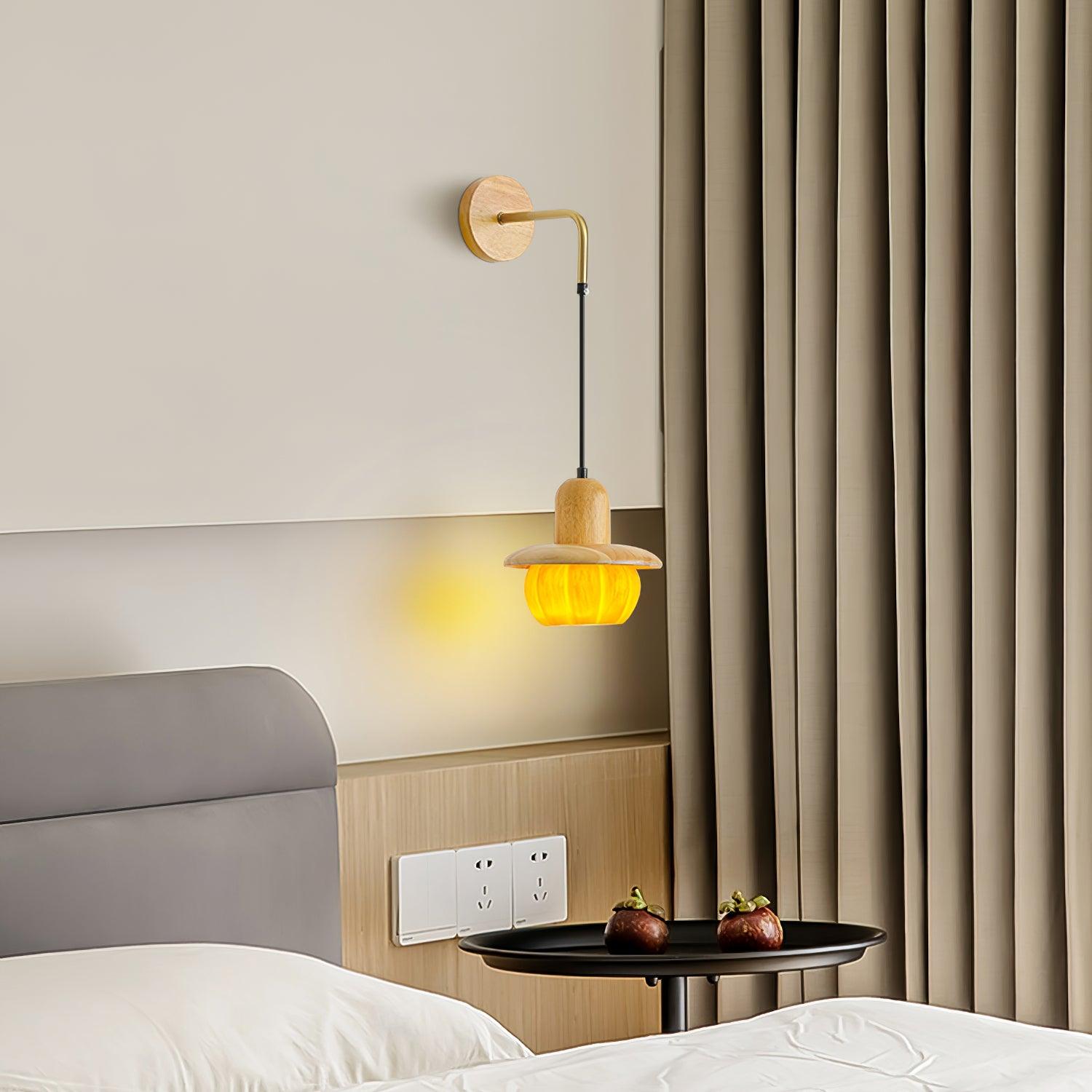 Venus Pumpkin Wall Lamp - Loonglight